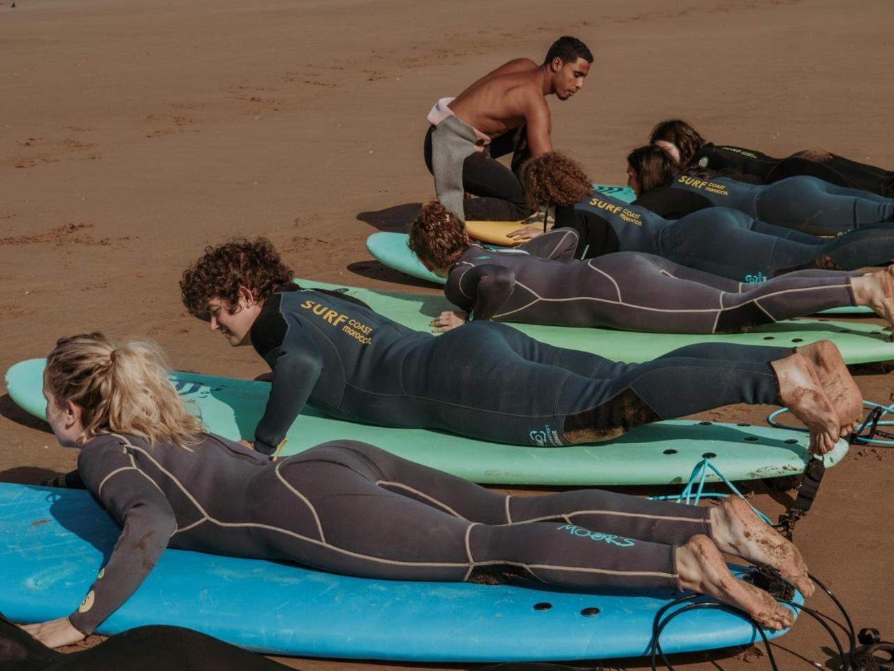 Auberge de jeunesse Mamo Surf Morocco à Tamraght Extérieur photo